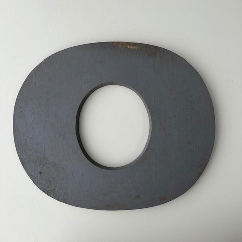 O - 9 Inch Wooden Factory Shop Letter
