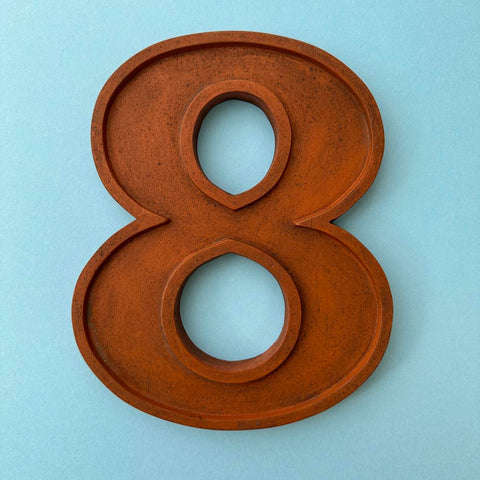 8 - 10 Inch Wooden Factory Shop Letter