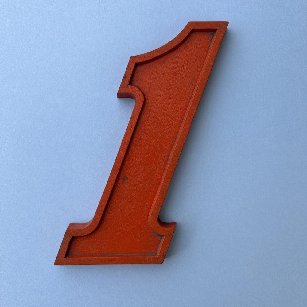 1 - 10 Inch Wooden Factory Shop Letter 1 - 10 Inch Wooden Factory Shop Letter