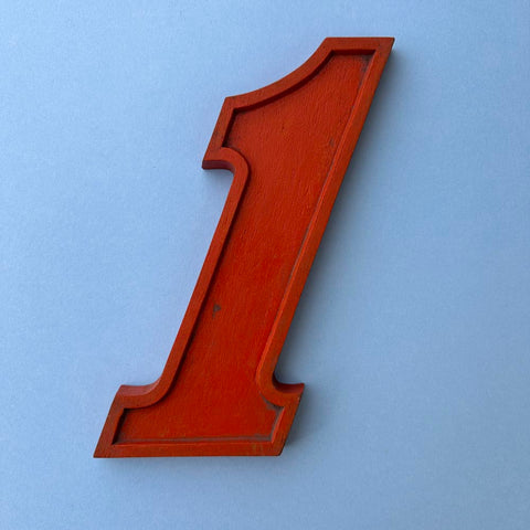 1 - 10 Inch Wooden Factory Shop Letter