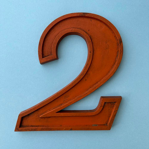 2 - 10 Inch Wooden Factory Shop Letter