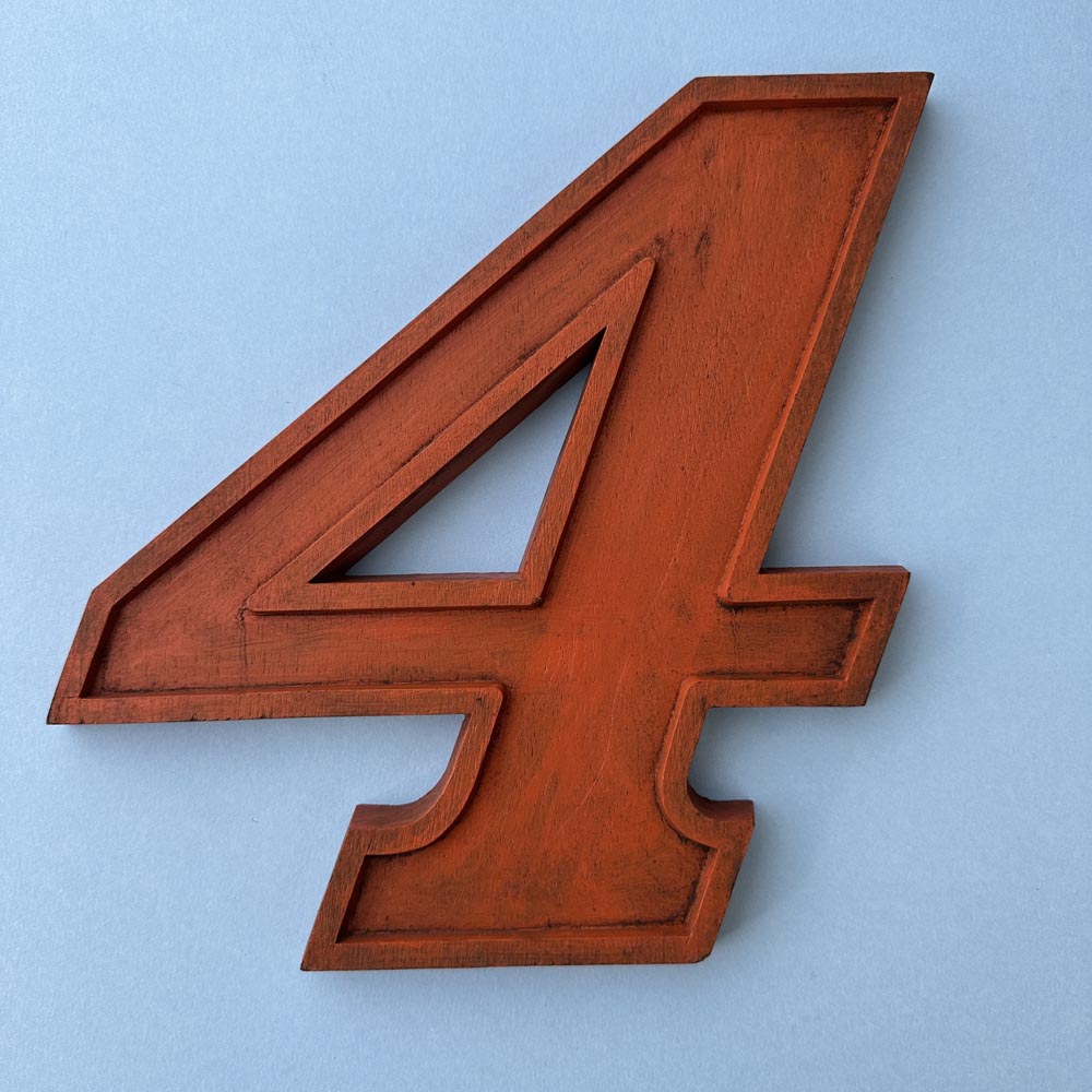 4 - 10 Inch Wooden Factory Shop Letter 4 - 10 Inch Wooden Factory Shop Letter