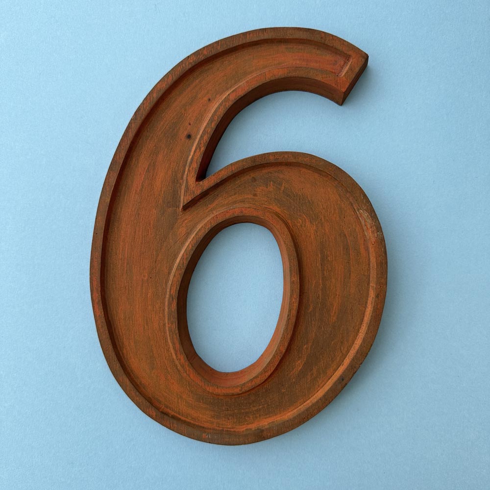 6 - 10 Inch Wooden Factory Shop Letter 6 - 10 Inch Wooden Factory Shop Letter