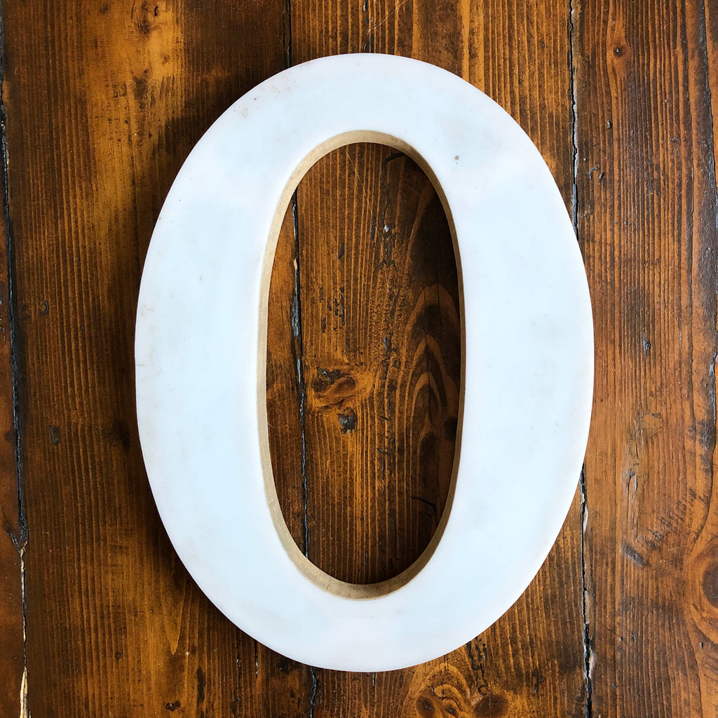 0 or O - Large Factory Shop Letter / Number 0 or O - Large Factory Shop Letter / Number