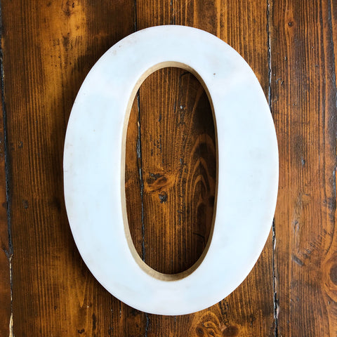 0 or O - Large Factory Shop Letter / Number