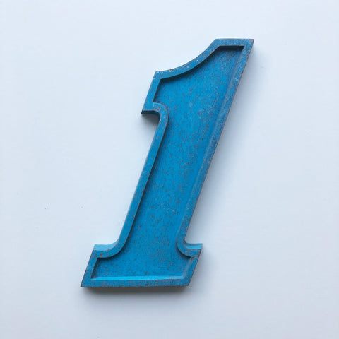 1 - 9 Inch Number Metal