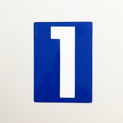 1 & 2- Medium American Gas Station Sign (double sided)