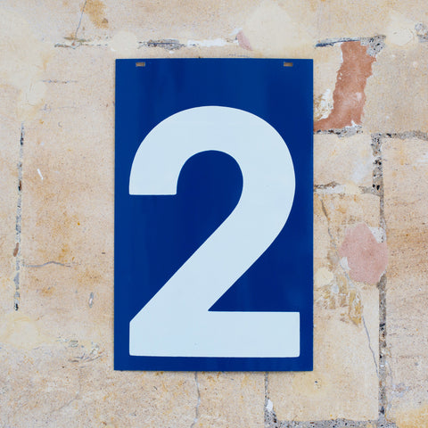 2 & 7 - Extra Large American Gas Station Sign (double sided)