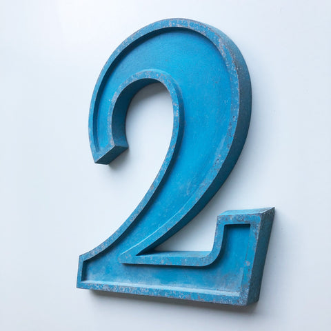 2 - 9 Inch Number Metal