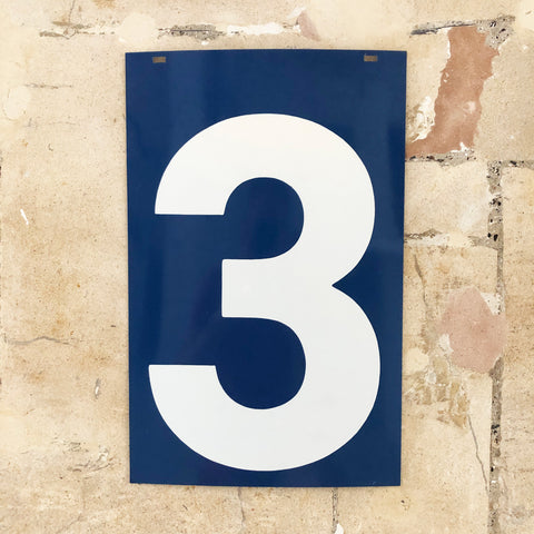 3 & 8 - Extra Large American Gas Station Sign (double sided)