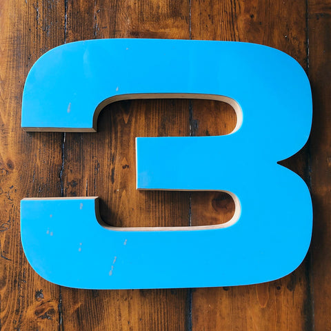 3 - 12 Inch Letter Ply and Perspex