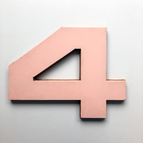 4 - 12 Inch Letter Ply and Perspex