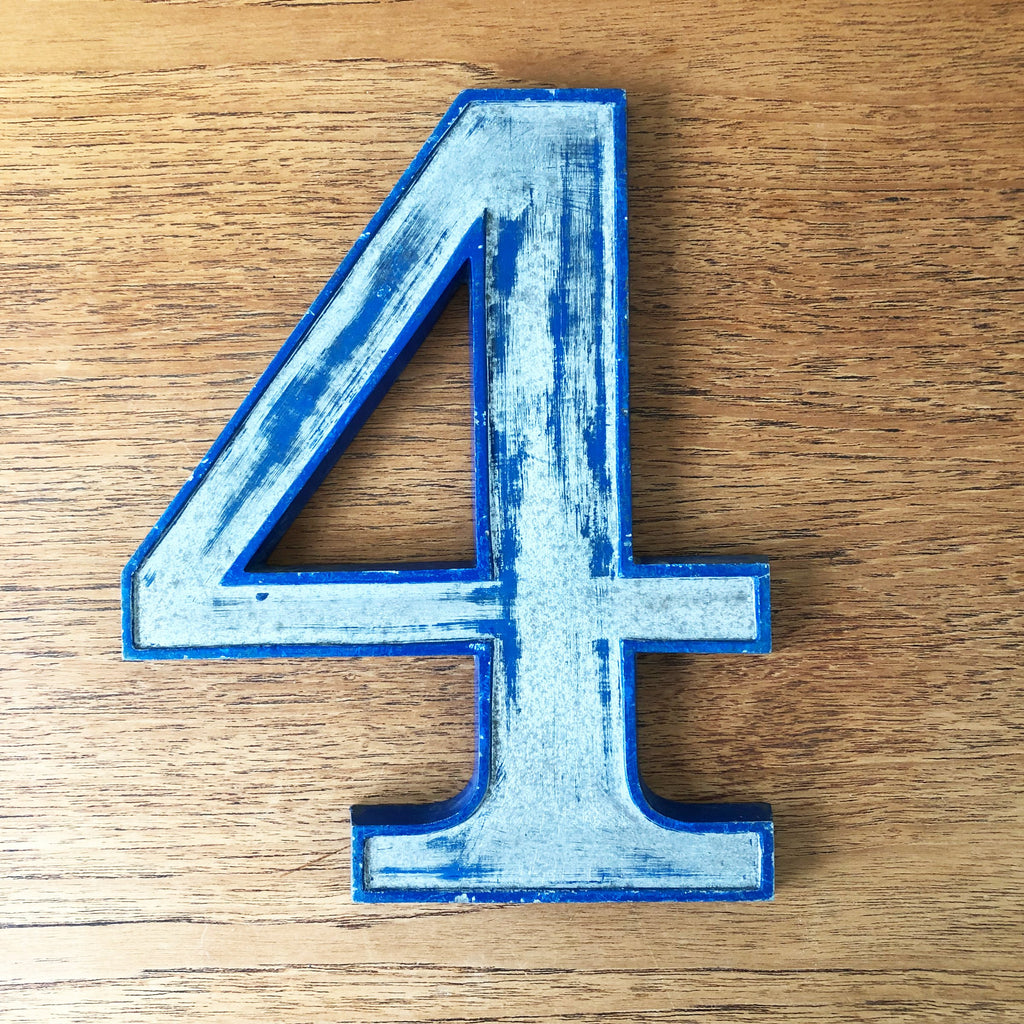 4 - 9 Inch Number Metal 4 - 9 Inch Number Metal