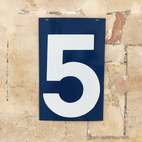 5 & 0 - Extra Large American Gas Station Sign (double sided)