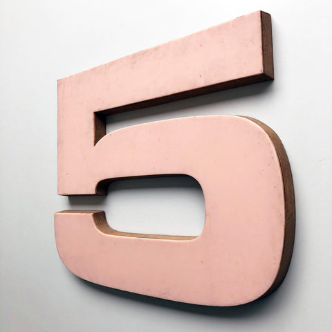 5 - 12 Inch Letter Ply and Perspex
