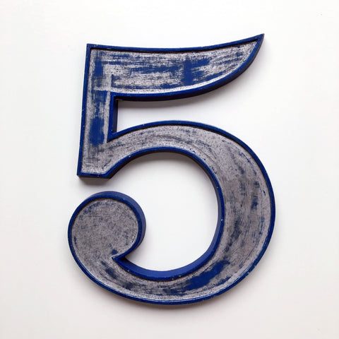 5 - 9 Inch Number Metal