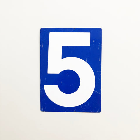 5 & 6 - Medium American Gas Station Sign (double sided)