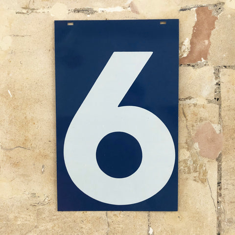 6 & 1 - Extra Large American Gas Station Sign (double sided)