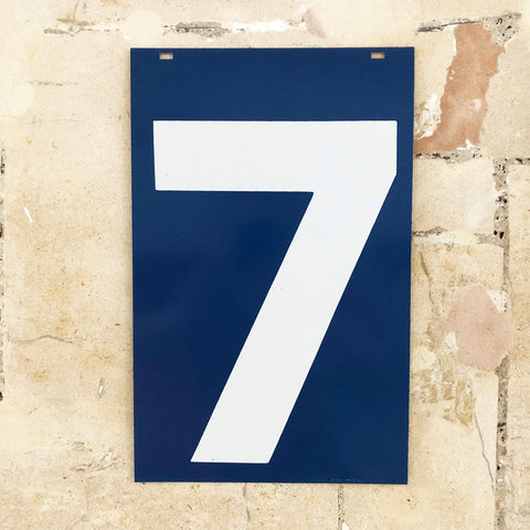 7 & 2 - Extra Large American Gas Station Sign (double sided)
