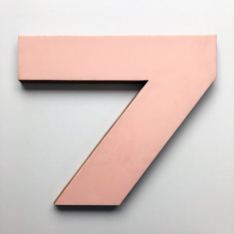 7 - 12 Inch Letter Ply and Perspex