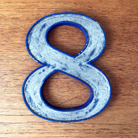 8 - 9 Inch Number Metal
