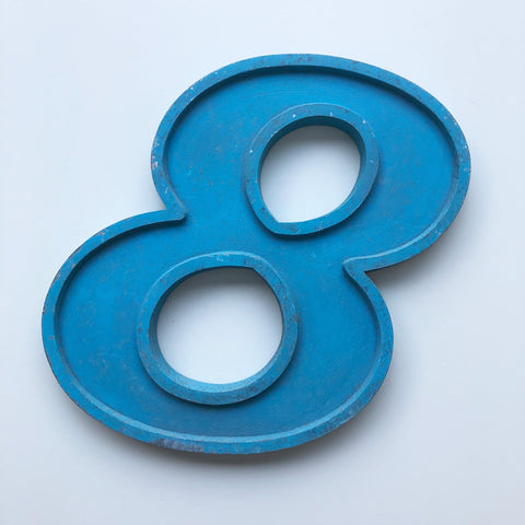 8 - 9 Inch Number Metal