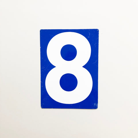 8 & 9 - Medium American Gas Station Sign (double sided)