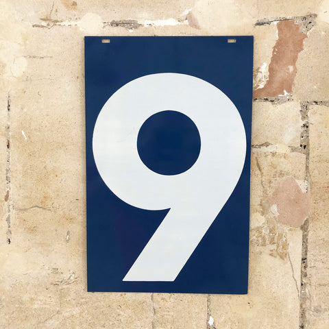 9 & 4 - Extra Large American Gas Station Sign (double sided)