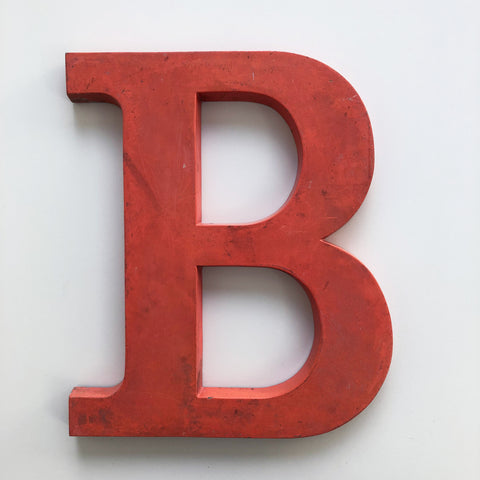 B - 12 Inch Letter Metal
