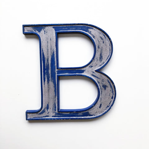 B - 9 Inch Letter Metal