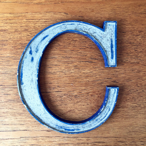 C - 9 Inch Letter Metal