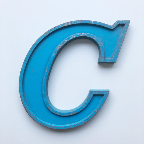 C - 9 Inch Letter Metal