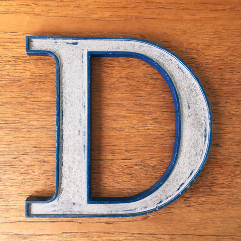 D - 9 Inch Letter Metal