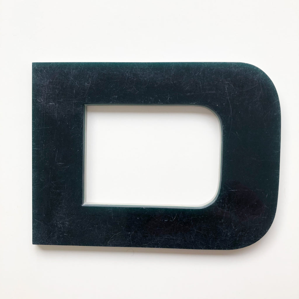D - 9 Inch Letter Solid Perspex D - 9 Inch Letter Solid Perspex
