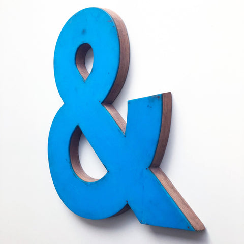 & - Large Letter Ply and Perspex