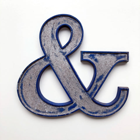 & - 9 Inch Letter Metal