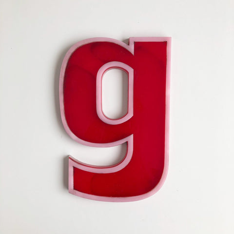 G - Medium Vintage Letter