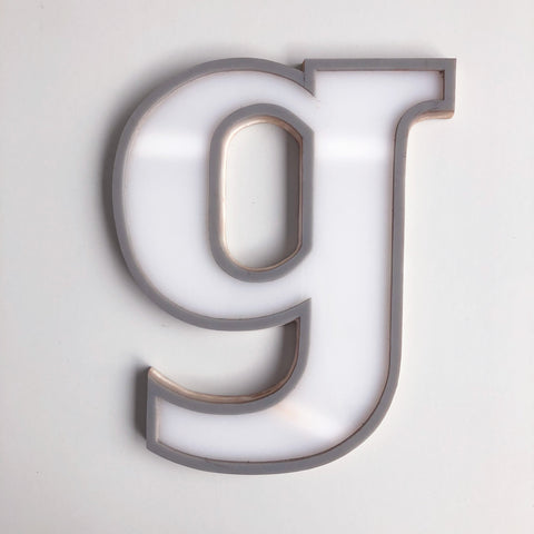 G - Medium Vintage Letter