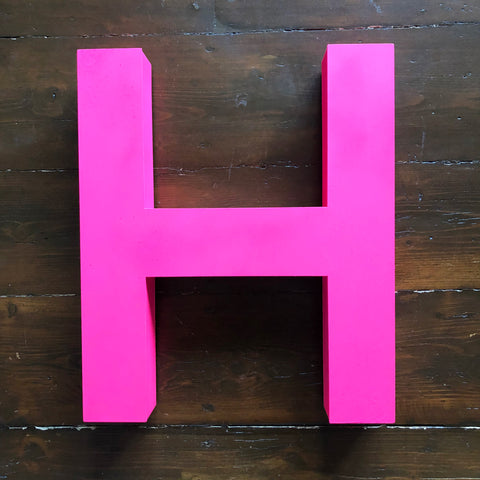 H - Extra Large Shop Sign Letter