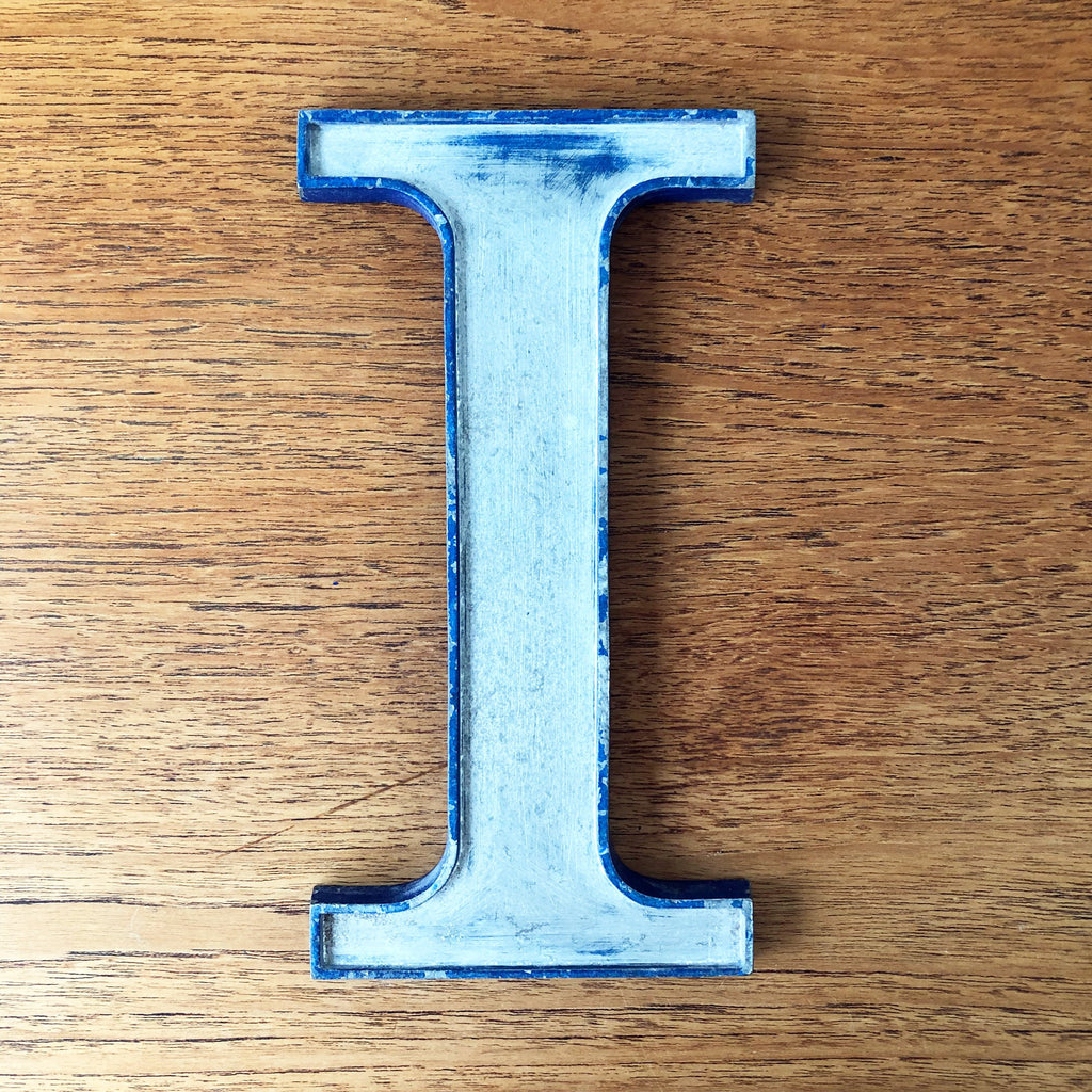 I - 9 Inch Letter Metal I - 9 Inch Letter Metal