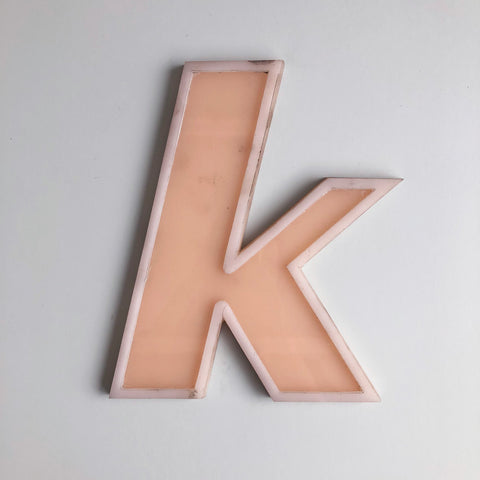K - Medium Vintage Letter