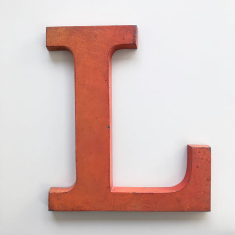 L - 12 Inch Letter Metal