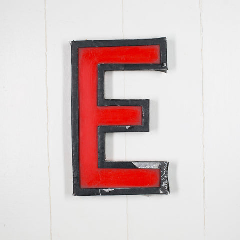 E - 11 Inch Metal Perspex Cinema Letter