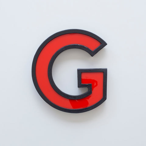 G - 11 Inch Metal Perspex Cinema Letter