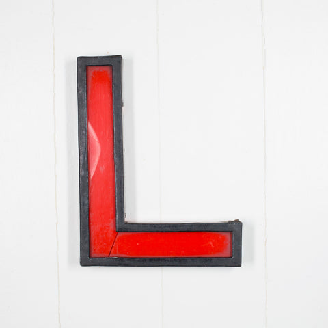 L - 11 Inch Metal Perspex Cinema Letter