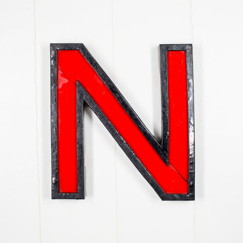 N - 11 Inch Metal Perspex Cinema Letter