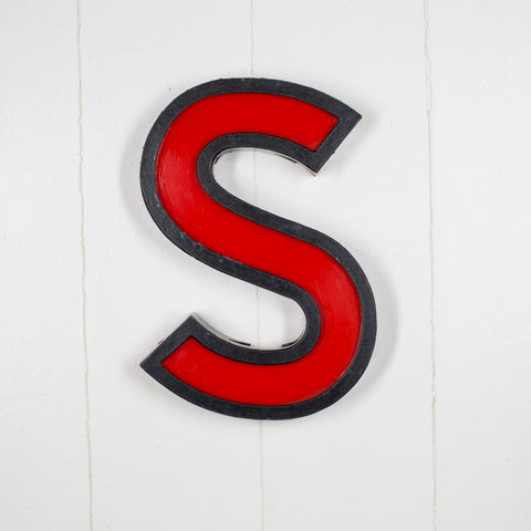 S - 11 Inch Metal Perspex Cinema Letter