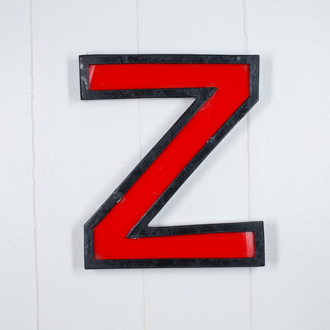 Z - 11 Inch Metal Perspex Cinema Letter
