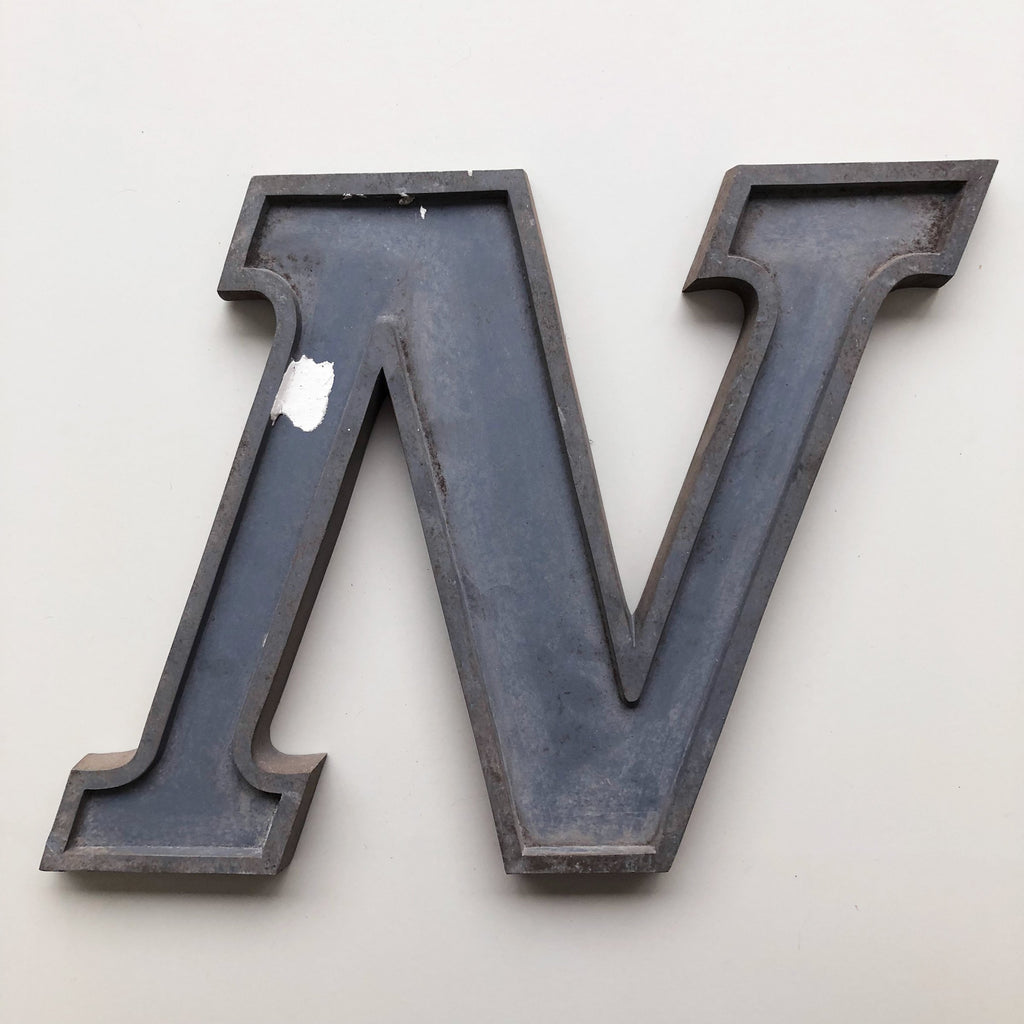 N - Large Letter Metal N - Large Letter Metal