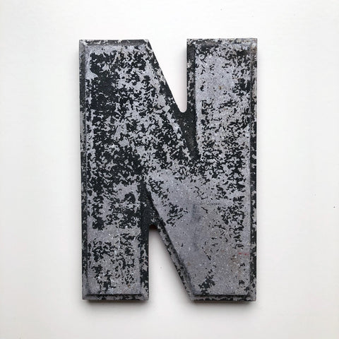 N - 8 Inch American Wagner Cinema Marquee Metal Letter